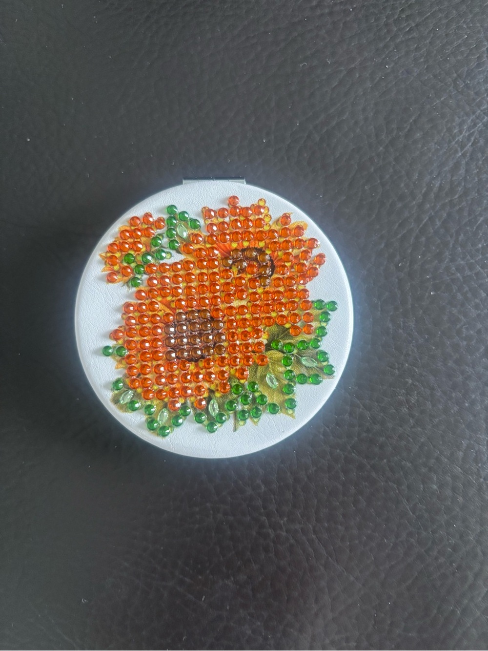 Handcrafted Rhinestone Compact Makeup Mirror - pick 1 (sealed) **HOST PICK** - Picture 8 of 11